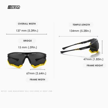 SCICON Aerotech Uspešnosti sončna Očala Moških Polarizirana 1,2 mm, Debelina Leče Tržnih Nos Blazinice TR90 Materiala sončne Očala za Šport