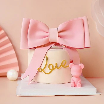 Srce Oblika Baloni ljubim Torto Pokrivalo za Valentinovo Okraski Stranka Obletnico Pecilni Dobave Ljubezen Darila