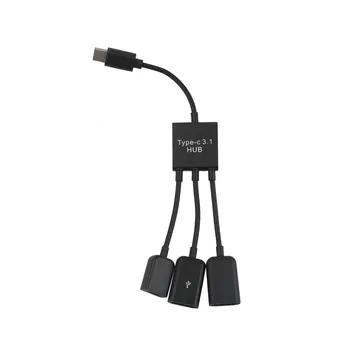 Tip-C USB Adapter HDMI in združljiv HD Hub USB3.0 Adapter 2/4 Vrata Več Multi-Funkcijo Adapter Za Prilagoditev Za Prenosni RAČUNALNIK 2021