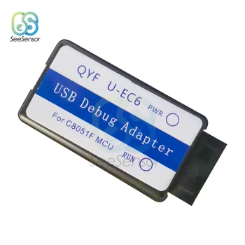 U-ES6 USB Universal Emulator Združljiv z C8051 celoten obseg MCUs USB Razhroščevanje Adapter Downloader Programer