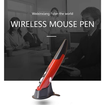UTHAI Nove 2,4 G Wireless Mouse Pero Osebnost Ustvarjalne Navpično Pero-Oblikovan Pisalo Baterije Miška Primerna Za PC In Laptop Miši