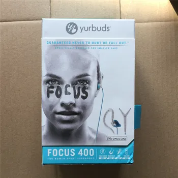 Yurbuds Poudarek 400 Športne Slušalke, ki Teče Nepremočljiva za Ženske Športne Slušalke Čepkov za iPhone Mic & Volume