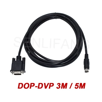 Za Delta PLC Komunikacije Z HMI Kabel DOP-CA232DP DB9, DA MD8 Podatkovni Kabel DOP-DVP 3M 5M