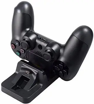 Za PS4 USB Dvojno Zaračuna Dock Gaming Krmilnik Polnjenja Stojalo Držalo za Sony PlayStation 4 Brezžični Gamepad Controle Polnilnik
